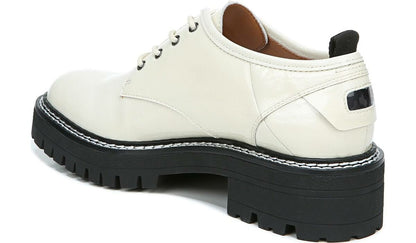 Sarto Florita Platform Oxford - Bianco Leather
