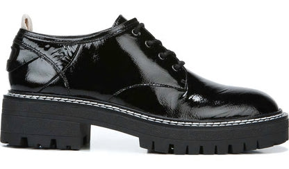 Sarto Florita Platform Oxford - Black Leather