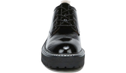 Sarto Florita Platform Oxford - Black Leather