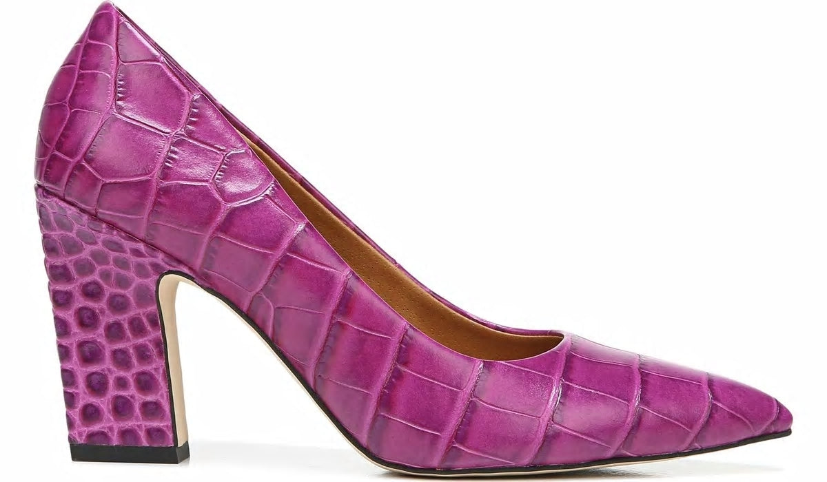 Sarto Sasha Pump - Purple Leather