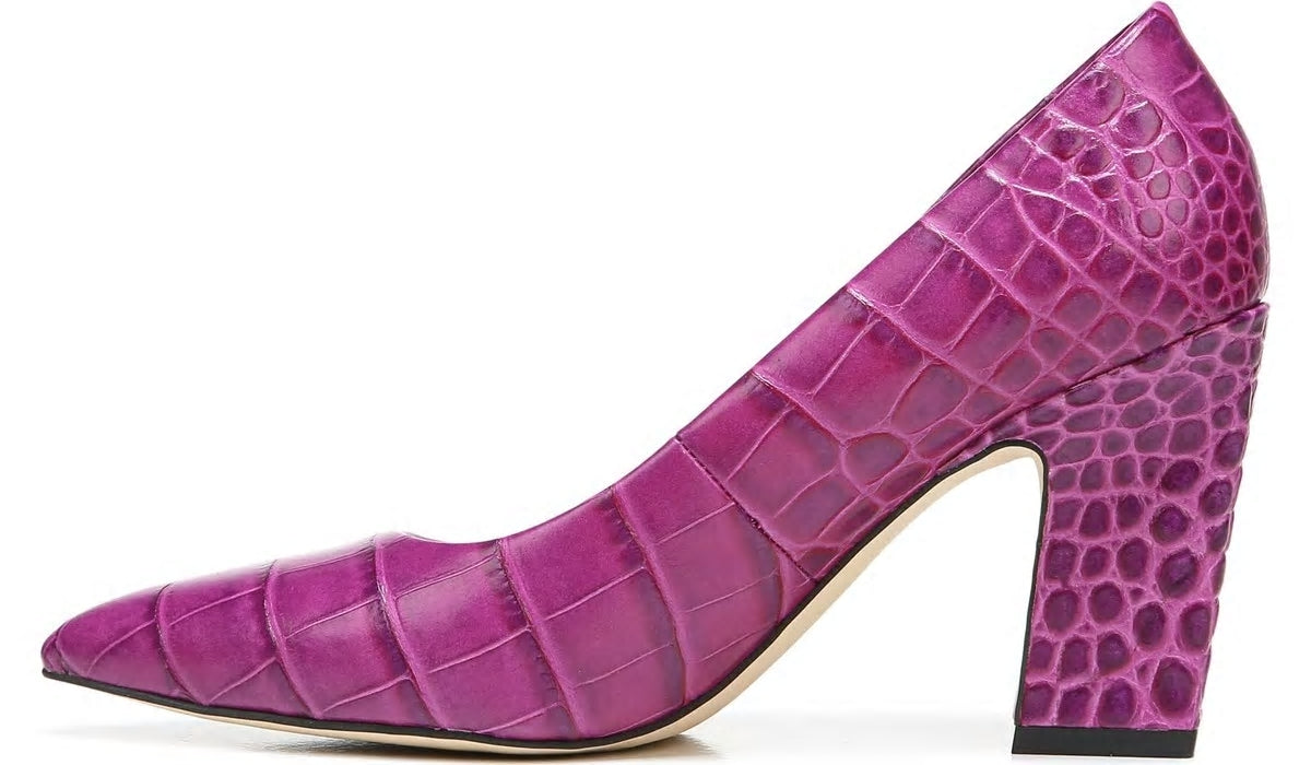 Sarto Sasha Pump - Purple Leather