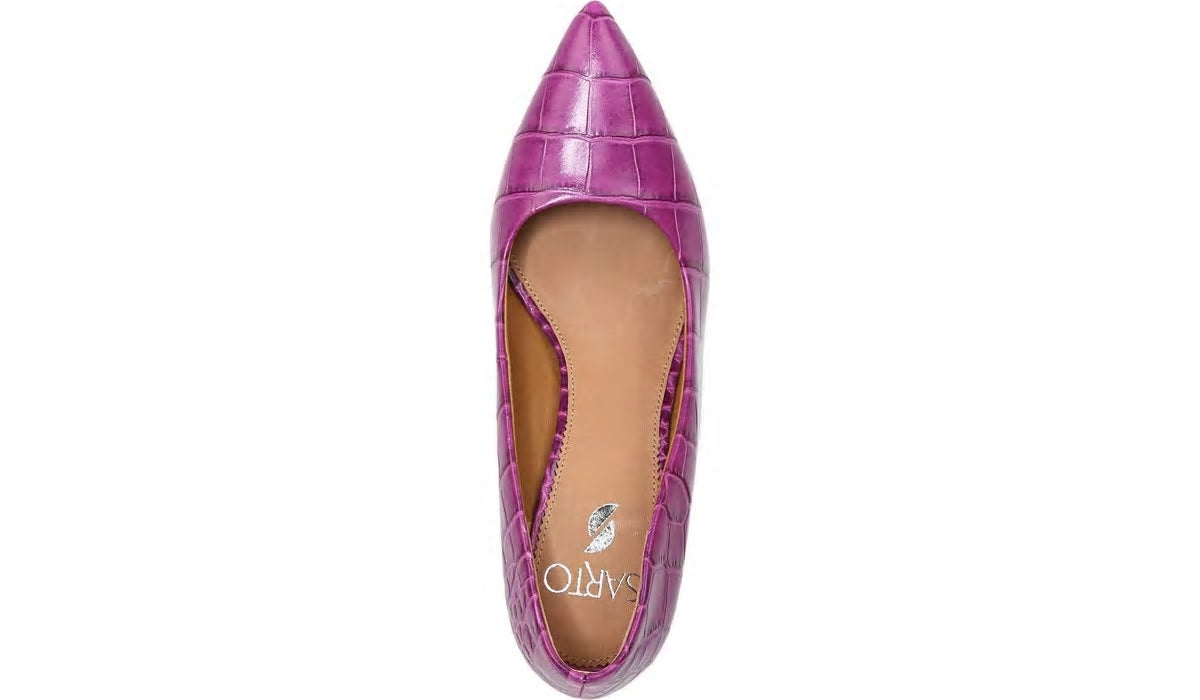 Sarto Sasha Pump - Purple Leather