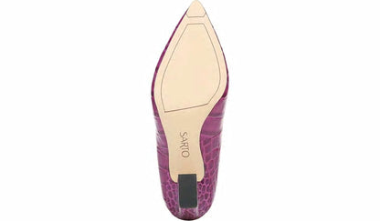 Sarto Sasha Pump - Purple Leather