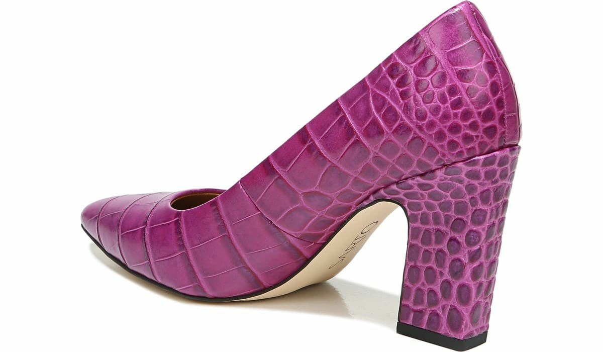 Sarto Sasha Pump - Purple Leather