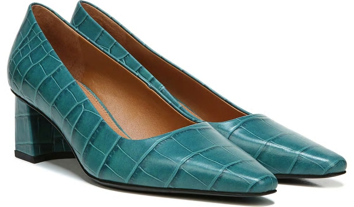 Sarto Regal Pump - Green Leather