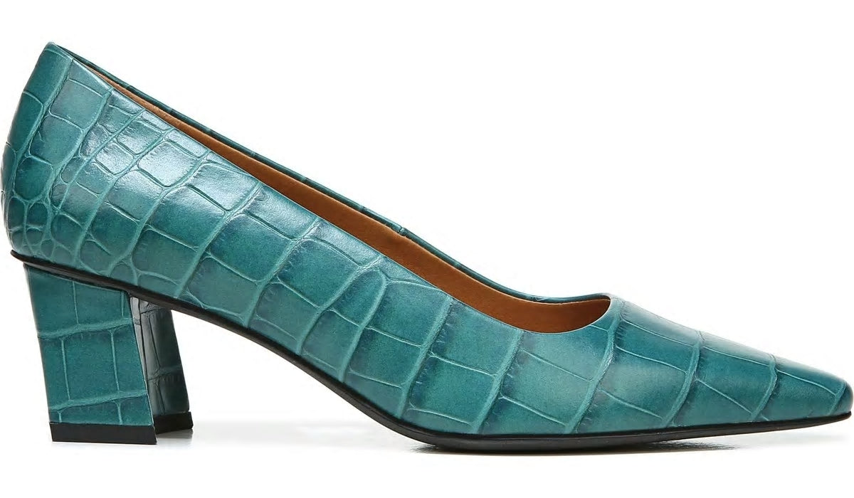 Sarto Regal Pump - Green Leather