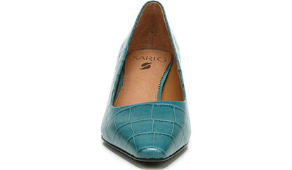 Sarto Regal Pump - Green Leather