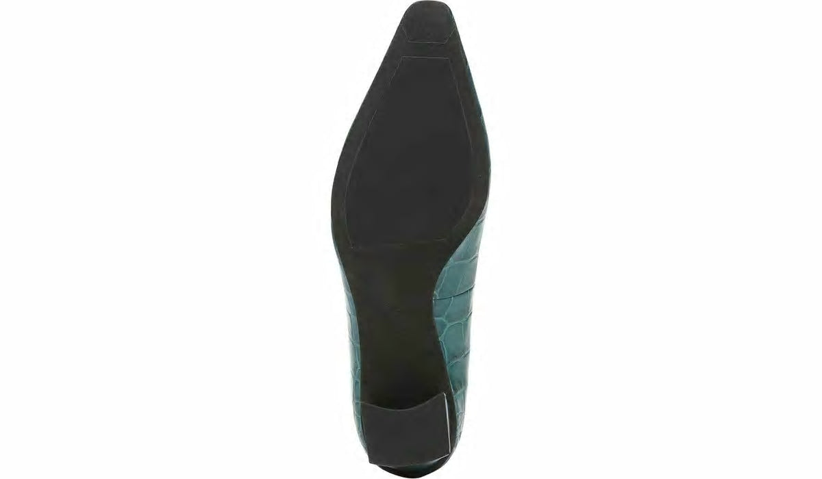 Sarto Regal Pump - Green Leather