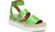 Green Crocco Leather