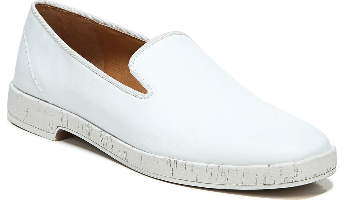 Sarto Clarissa Loafer - White Leather