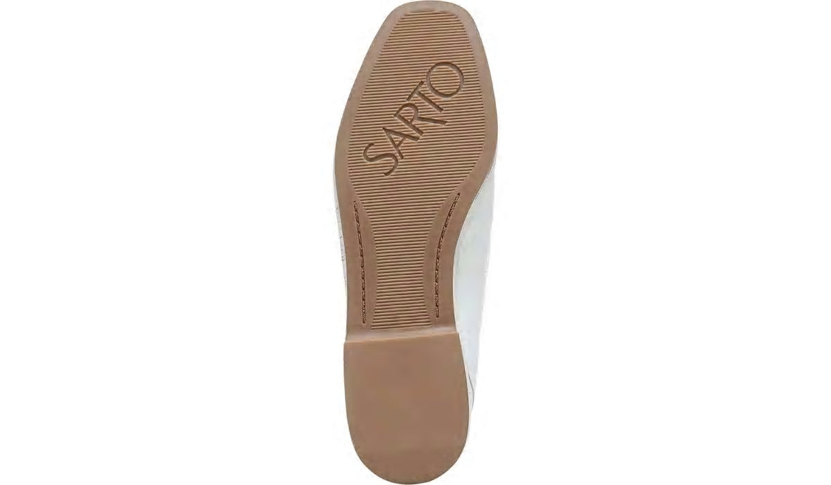 Sarto Clarissa Loafer - White Leather