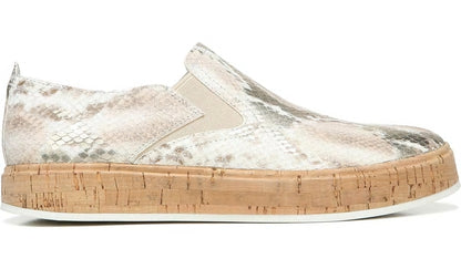 Sarto Daine Slip On Sneaker - Dusty Rose Snake Leather