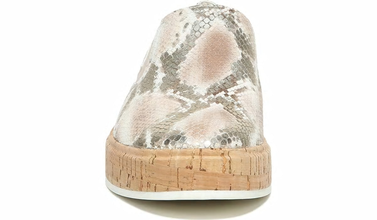 Sarto Daine Slip On Sneaker - Dusty Rose Snake Leather