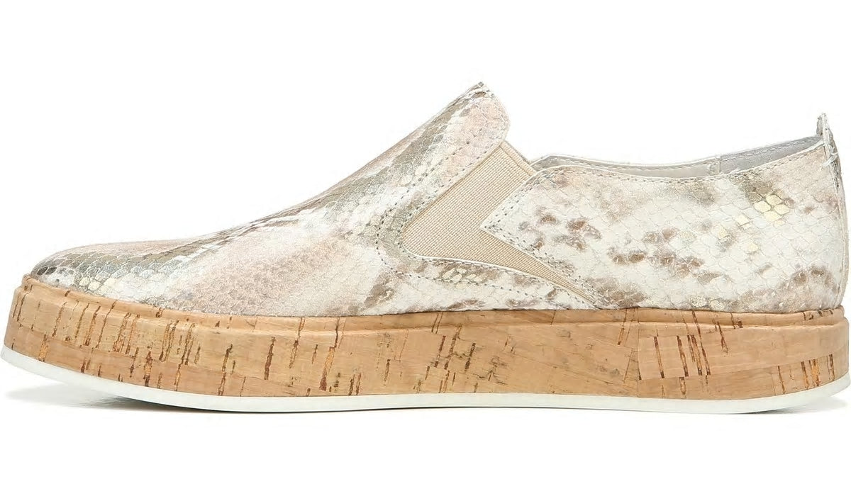 Sarto Daine Slip On Sneaker - Dusty Rose Snake Leather