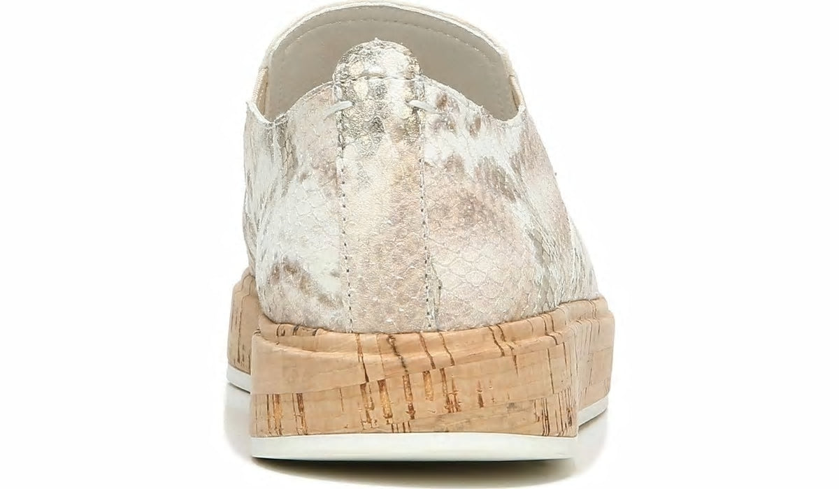 Sarto Daine Slip On Sneaker - Dusty Rose Snake Leather