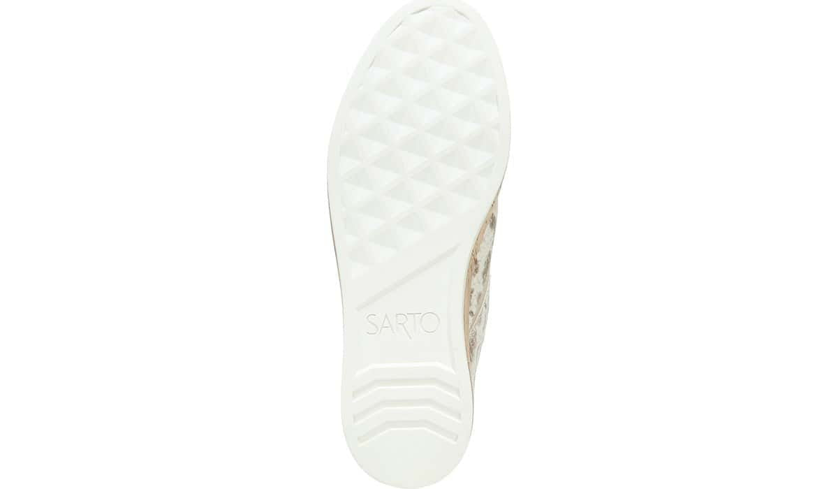 Sarto Daine Slip On Sneaker - Dusty Rose Snake Leather