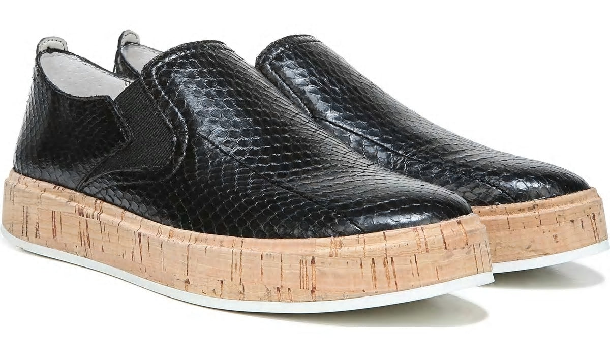 Daine 2 Slip On Sneaker - Black Snake Leather