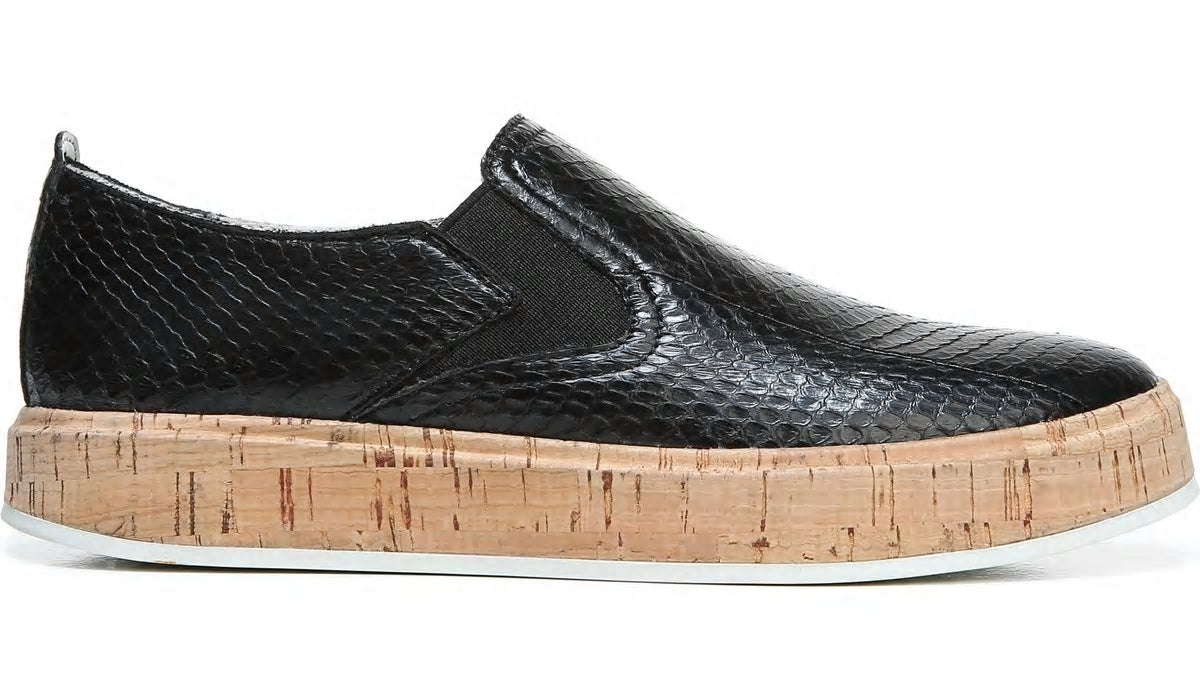 Daine 2 Slip On Sneaker - Black Snake Leather