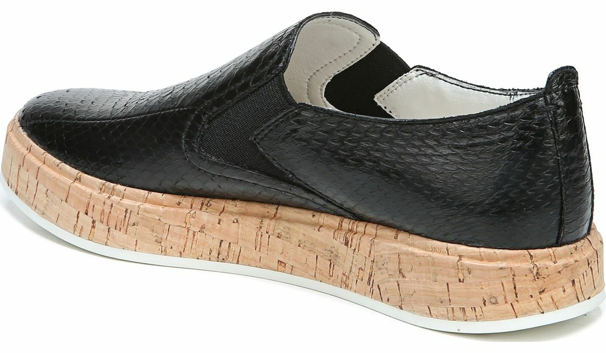 Daine 2 Slip On Sneaker - Black Snake Leather