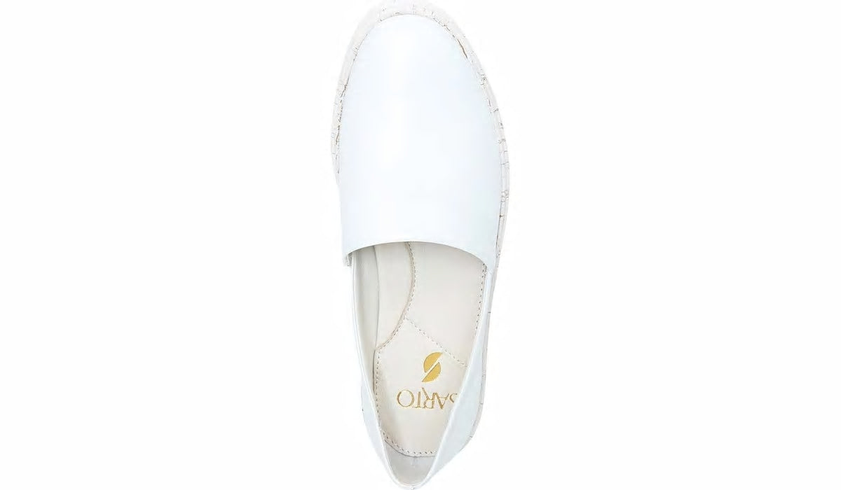 Sarto Derek Slip On - White Leather