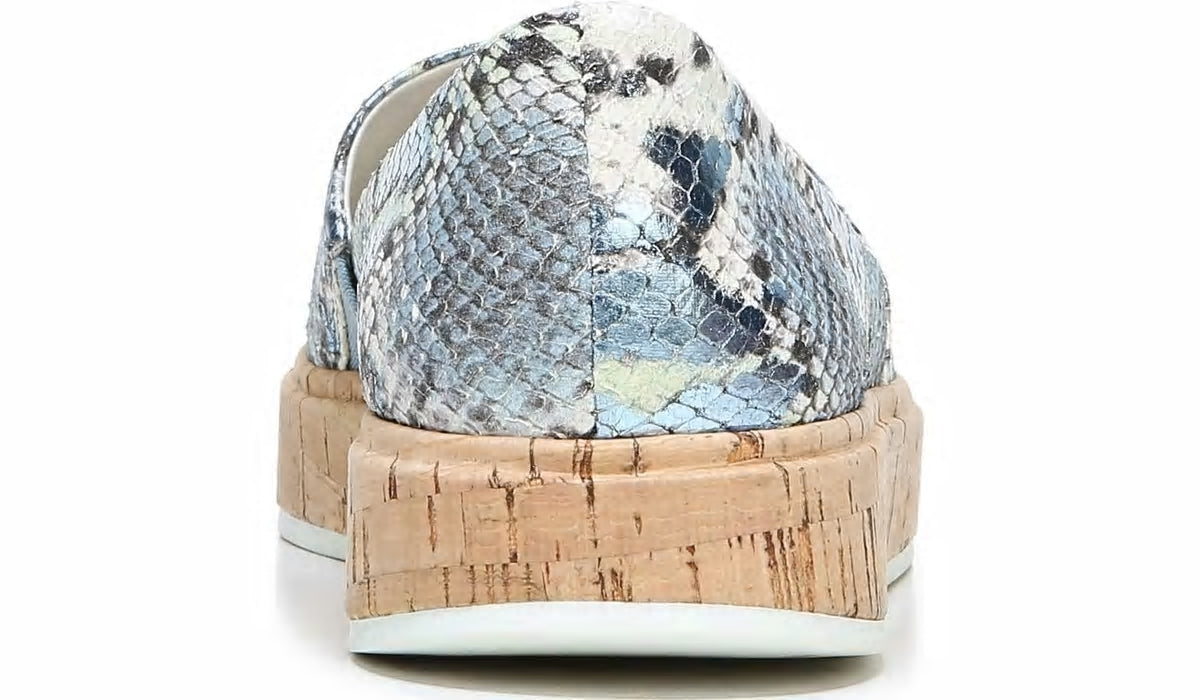 Sarto Derek Slip On - Airy Blue Snake Leather