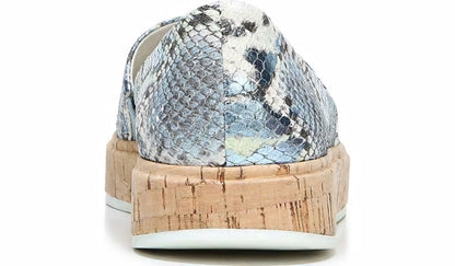 Sarto Derek Slip On - Airy Blue Snake Leather