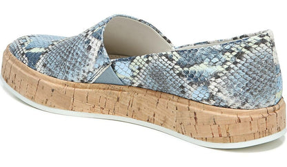 Sarto Derek Slip On - Airy Blue Snake Leather
