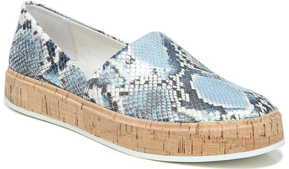 Sarto Derek Slip On - Airy Blue Snake Leather