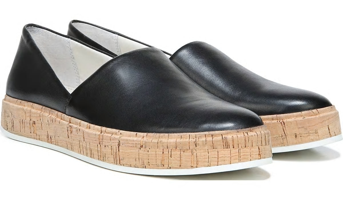 Sarto Derek Slip On - Black Leather