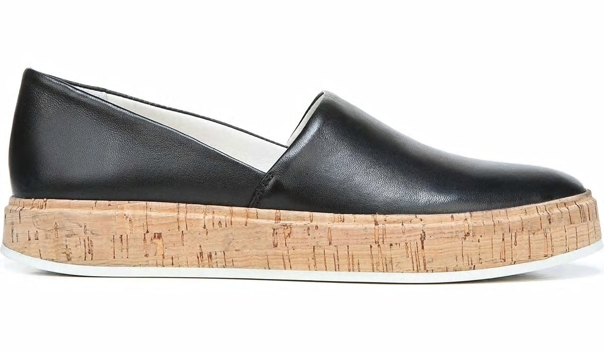 Sarto Derek Slip On - Black Leather