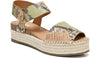 Beige Multi Snake Leather