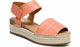 Coral Crocco Leather