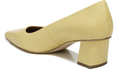 Sarto Regal Pump - Light Yellow Leather