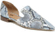 Airy Blue Snake Leather
