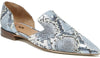 Airy Blue Snake Leather