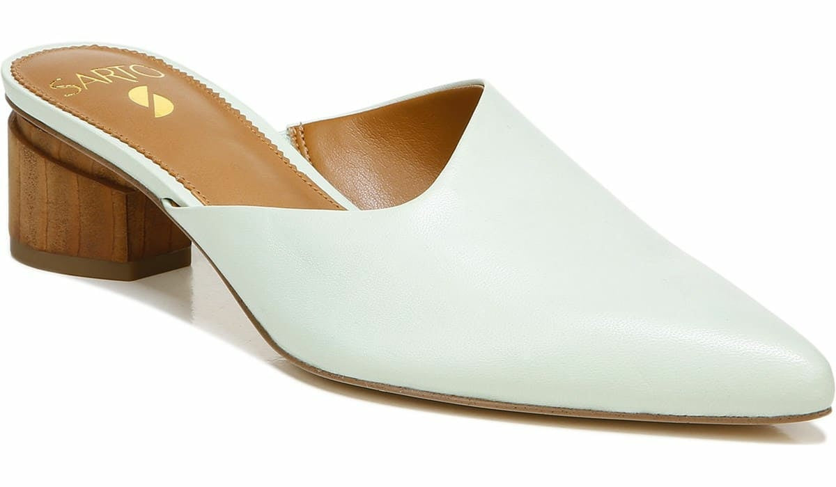 Sarto Visa Mule - Cool Mint Leather