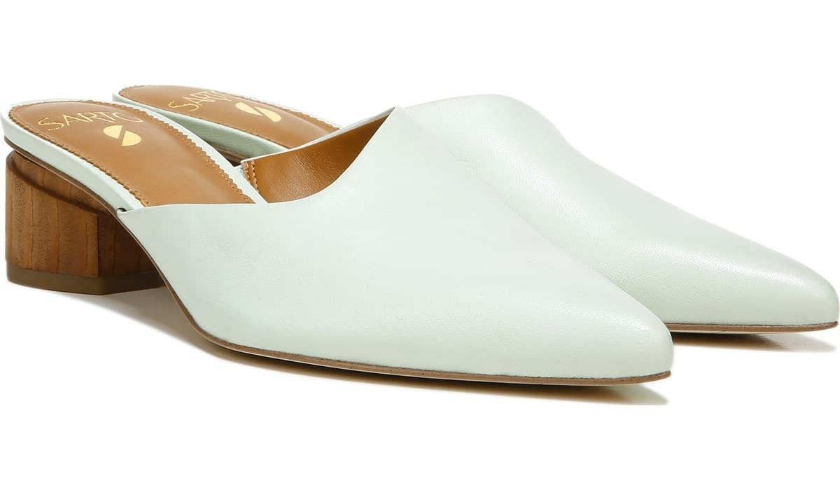 Sarto Visa Mule - Cool Mint Leather