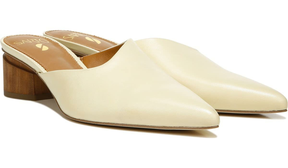 Sarto Visa Mule - Lemonade Leather