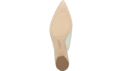 Sarto Visa 2 Mule - White Snake Leather