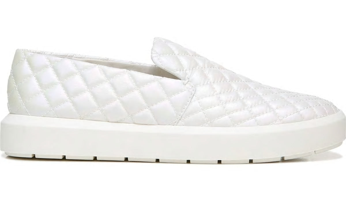 Sarto Prato 3 Slip On Platform Sneaker - Pearl Leather