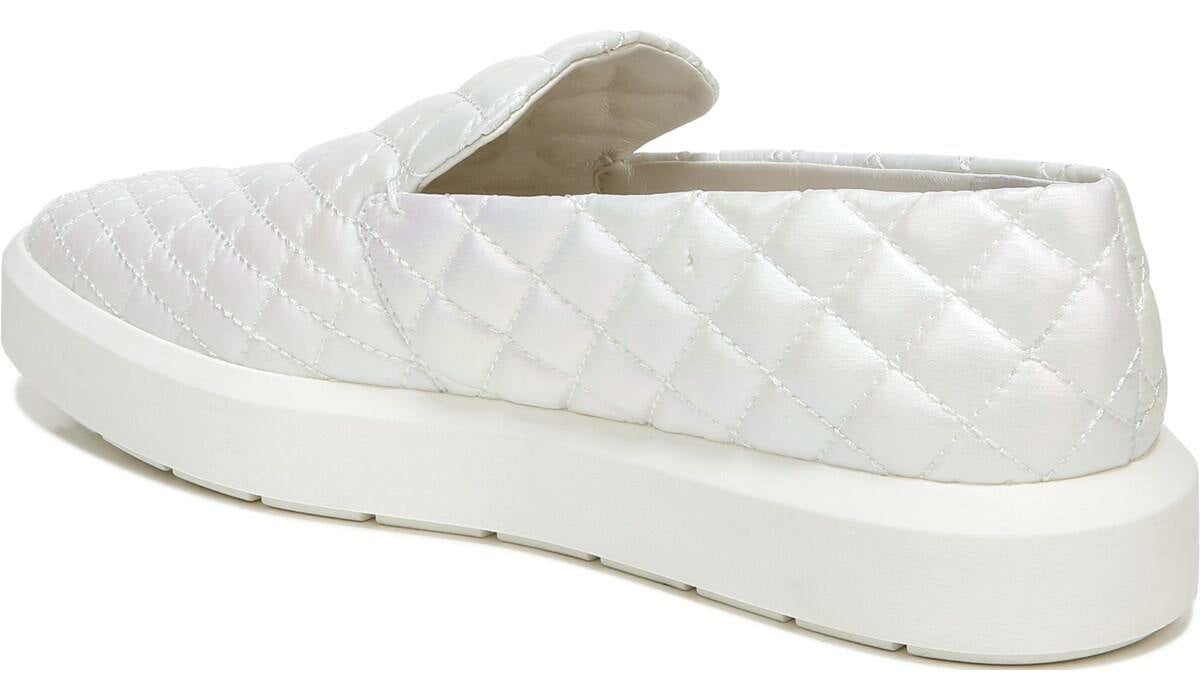 Sarto Prato 3 Slip On Platform Sneaker - Pearl Leather
