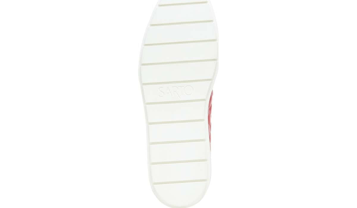 Sarto Prato 3 Slip On Platform Sneaker - Pink Leather