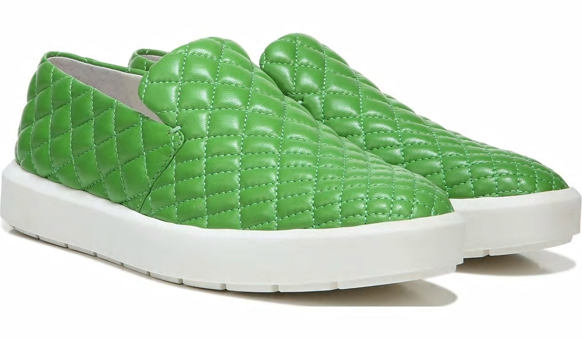 Sarto Prato 3 Slip On Platform Sneaker - Acid Green Leather