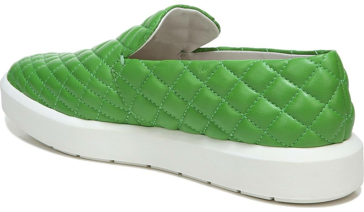 Sarto Prato 3 Slip On Platform Sneaker - Acid Green Leather