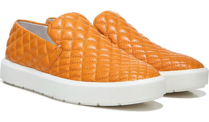 Sarto Prato 3 Slip On Platform Sneaker - Orange Leather