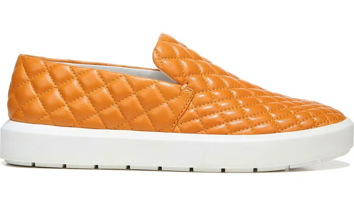 Sarto Prato 3 Slip On Platform Sneaker - Orange Leather