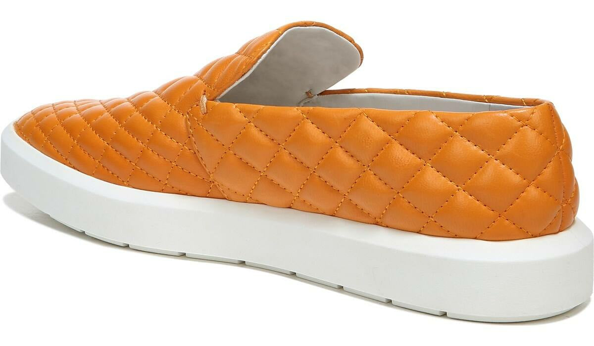 Sarto Prato 3 Slip On Platform Sneaker - Orange Leather