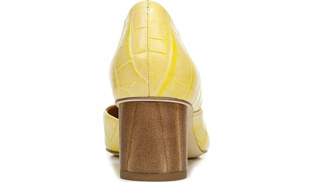 Sarto Rita Pump - Lemonade Crocco Leather