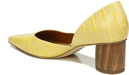 Sarto Rita Pump - Lemonade Crocco Leather
