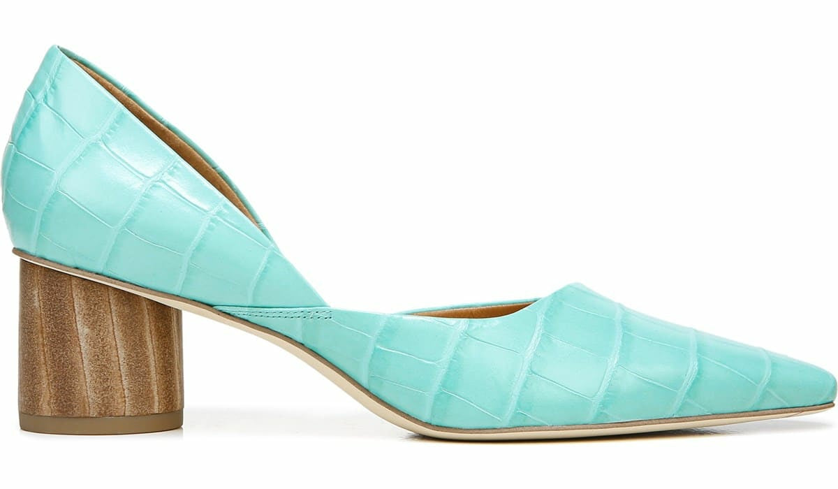 Sarto Rita Pump - Aqua Crocco Leather